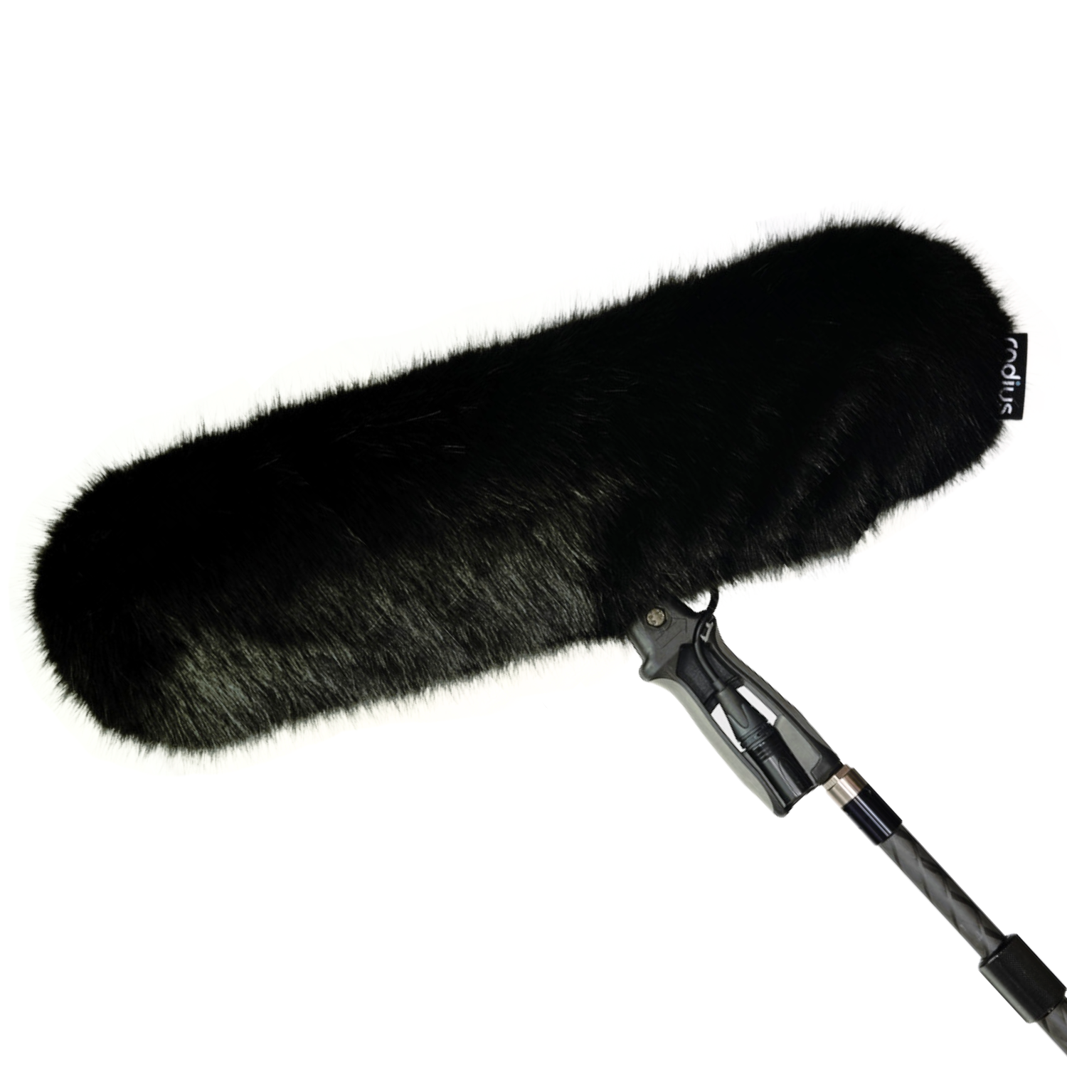 Replacement Windcover for Rycote WS295 Windshield, Black Fur