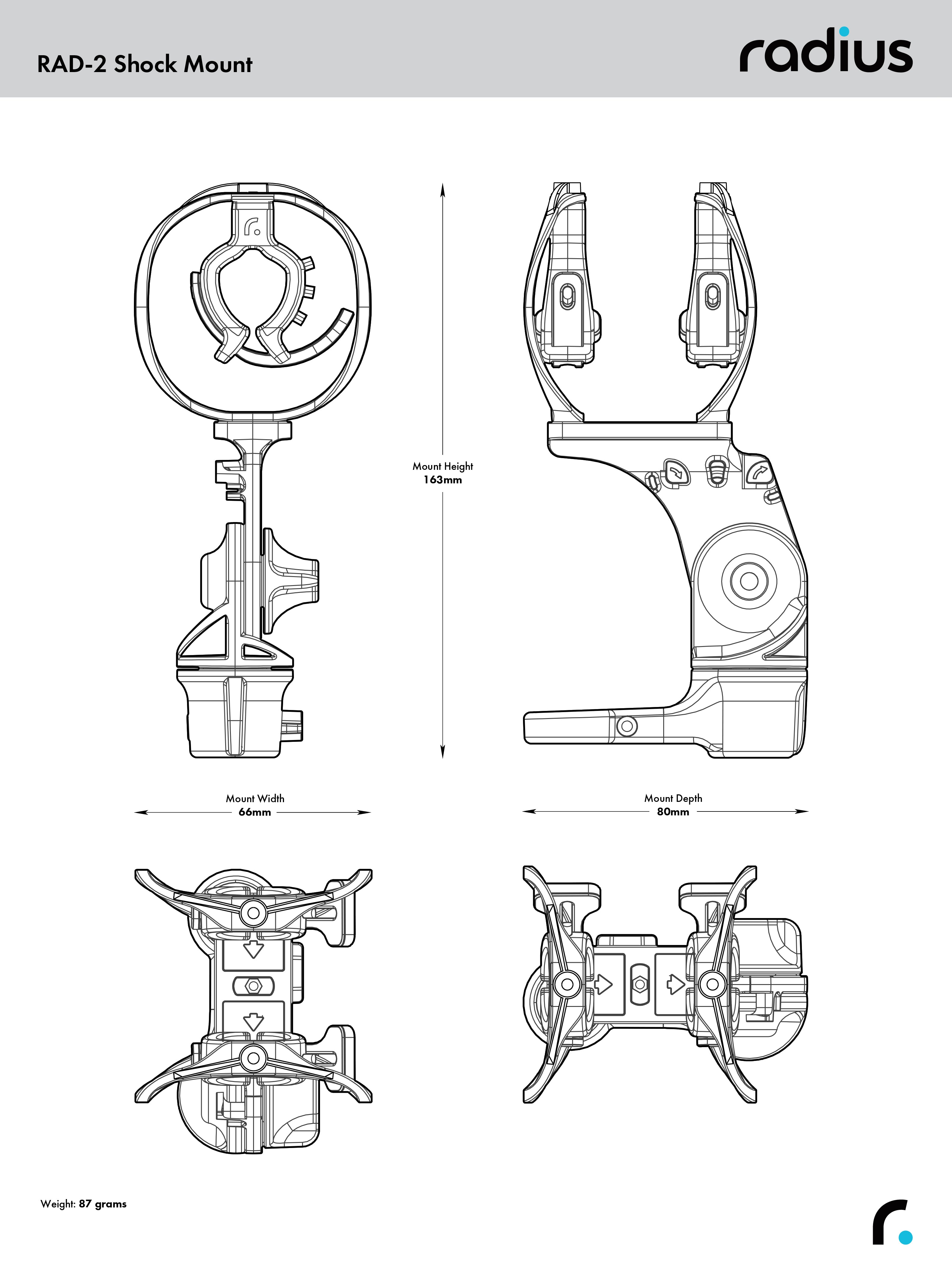 RAD-2 Shock-Mount