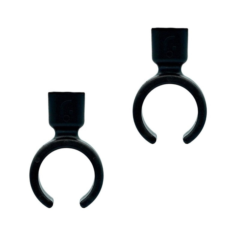 Pair of RAD 19/20mm Mic Clips, Non Safety Strap (Clips Only - No Hoops)