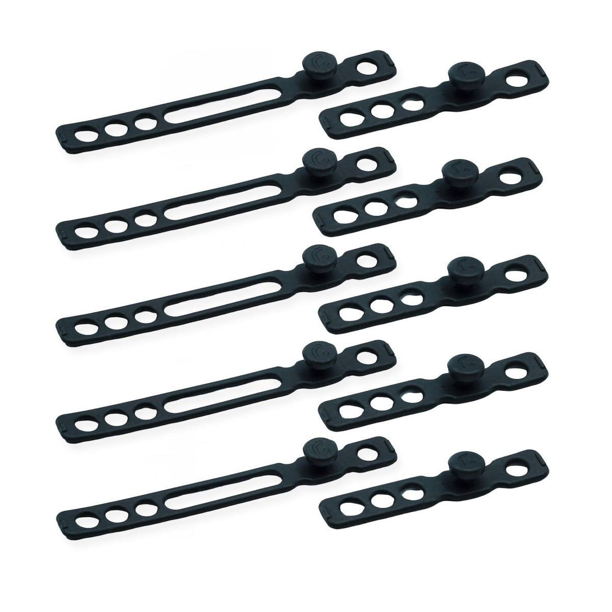 RAD Cable Straps, Black, 10 Pack